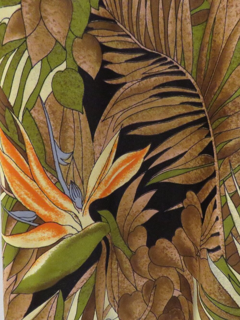 VINTAGE WALTAH CLARKE'S HAWAII Hawaiian Muumuu Floral Maxi Dress Retro Tropical - Picture 9 of 14